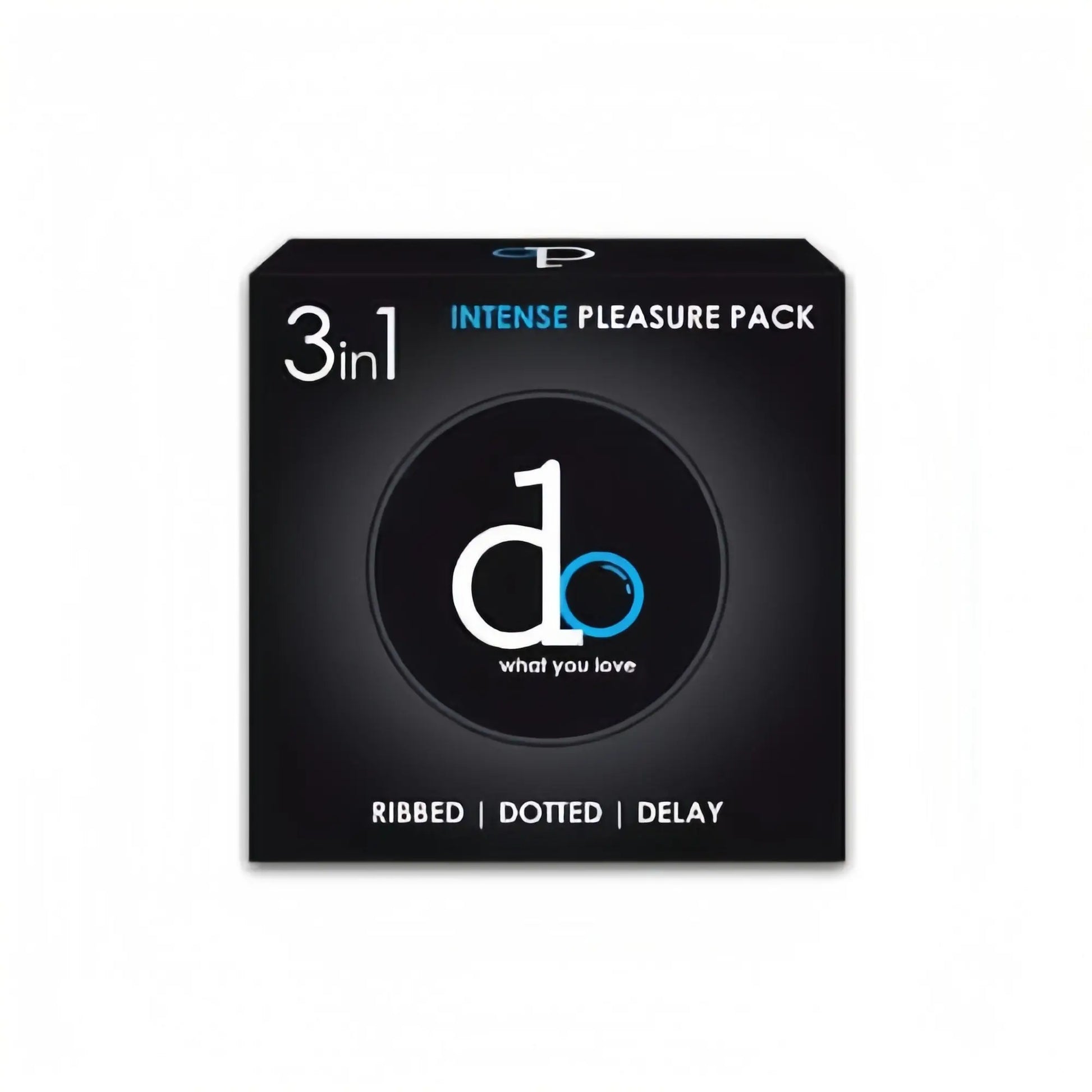 Do What You Love 3-in-1 Intense Pleasure Condoms – Ribbed, Dotted & Delay | 3 Pcs Romanzza Secrets