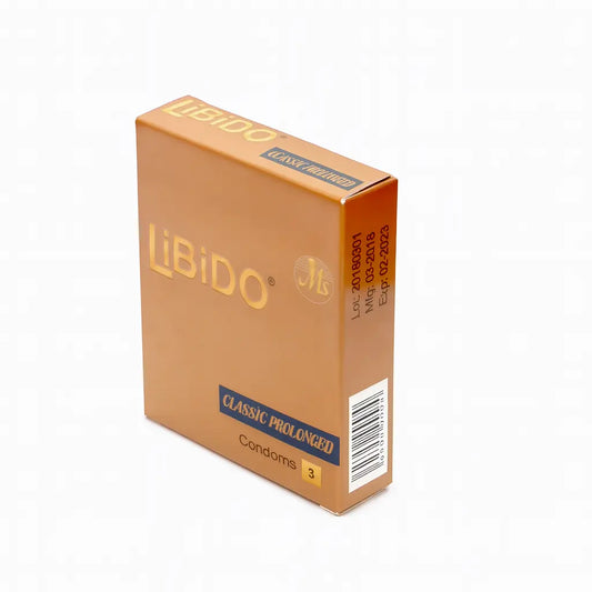 Libido Classic Prolonged Condoms – 3 Pack Romanzza Secrets